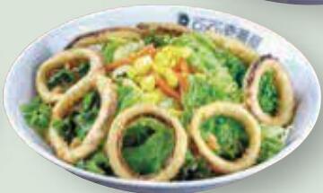 F. Squid Salad