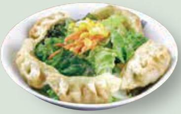 Dumplings Salad